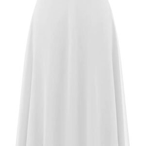 DRESSTELLS Lace Wedding Guest Formal Dresses, V-Back Empire Waist Bridesmaid Prom Party Evening Gown 2025