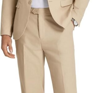 COOFANDY Men's 2 Piece Linen Cotton Suits Set Casual Linen Lightweight Suit Summer Beach Wedding
