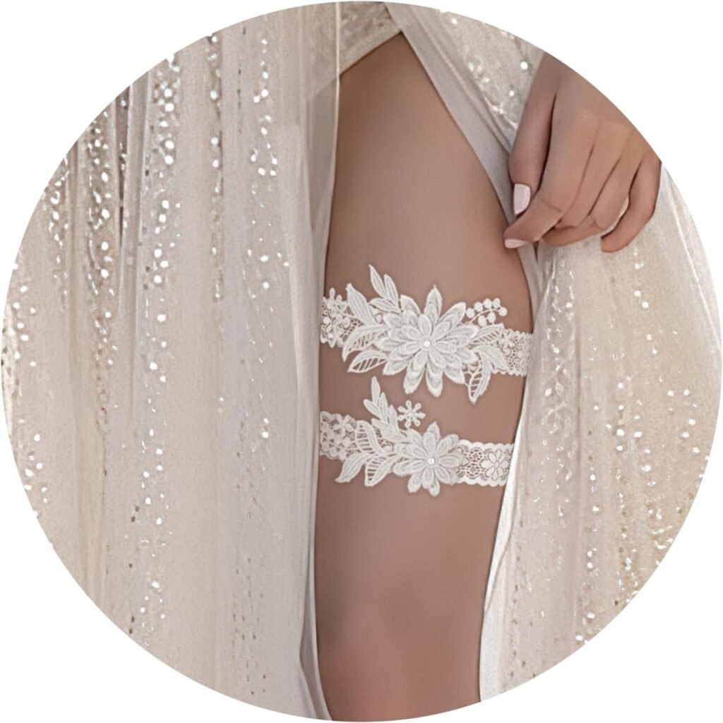 Garters for Bride, Wedding Garter, Thigh Garter, Wedding Garter Set for Brid