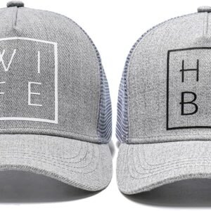 Mom and Dad Hats Adjustable Matching Couple Hats