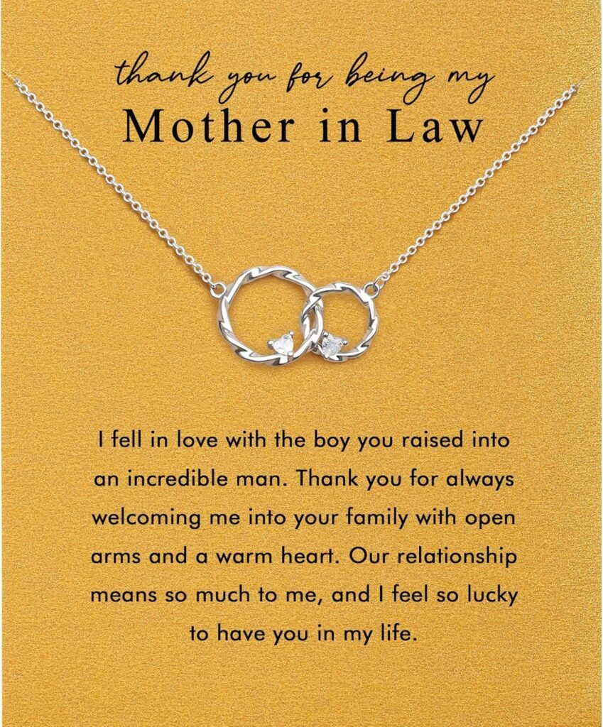 Birthday Gifts for Mom, Grandma, Best Friend, Sister, Aunt, NANA, Thank You Gifts Relationship Necklace for Women in Christmas Mother's Day